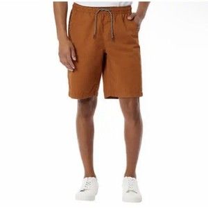 Unionbay Men's Pull On Short Cotton Relaxed Fit Short- COWBOY BOOT SIZE Medium